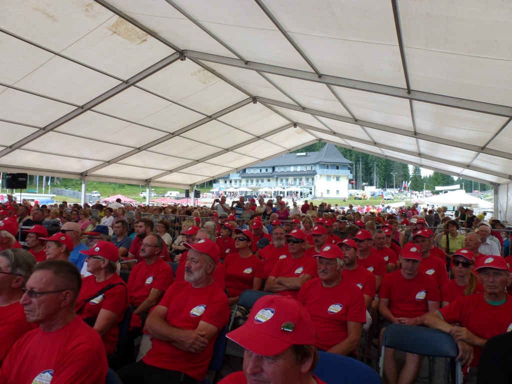 zaključna slovesnost na Rudnem polju