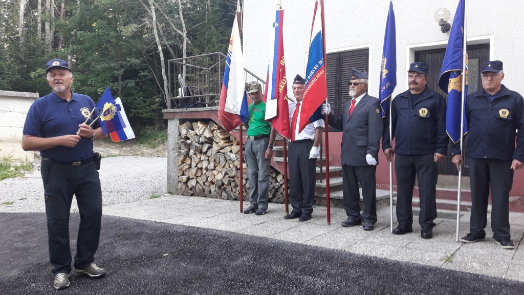 pozdrav predsednika društva pri spominskem obeležju