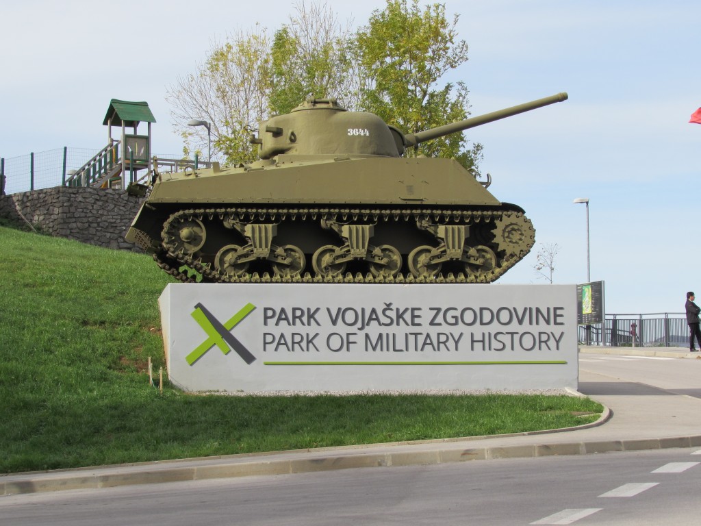 ogledali smo si Park vojaške zgodovine v Pivki